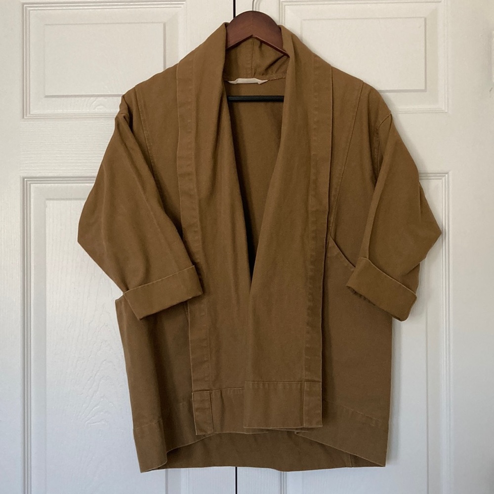 Elizabeth Suzann Cotton Canvas Clyde Jacket Clay XXS